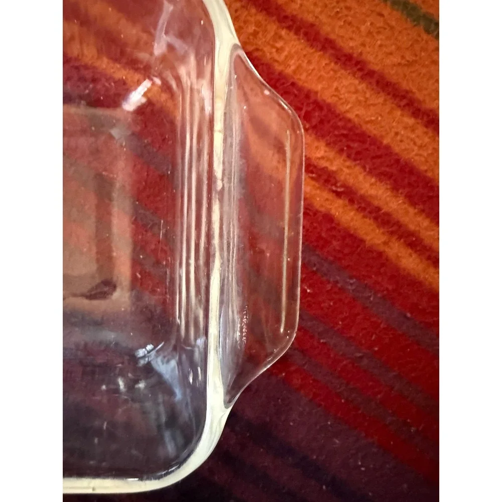 Anchor Hocking Fire King Glass Rectangular Baking‎ Dish Clear Ovenware